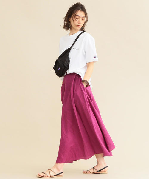 フレンチリネン マキシスカート BEAUTY&YOUTH UNITED ARROWS（ビューティーアンドユース