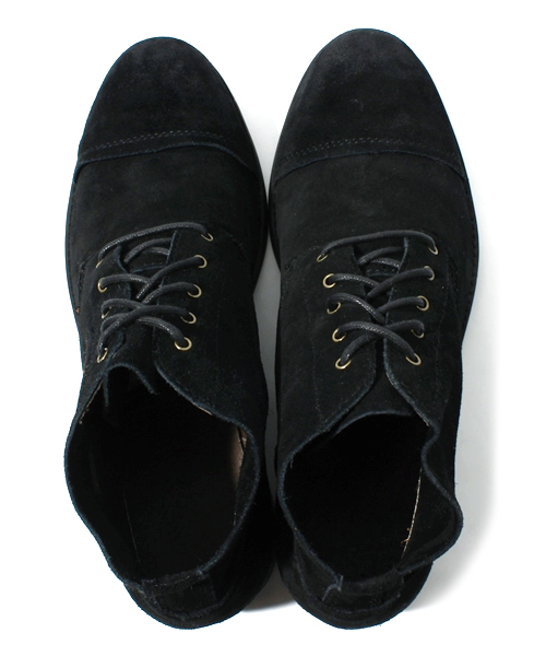 NANO universe（ナノユニバース）の「Enzo Giletti/ スウェードストレートチップ5ホール（ブーツ・メンズ・ベージュ/ダークブラウン/キャメル/ブラック・41/42/40）」の12枚目の写真