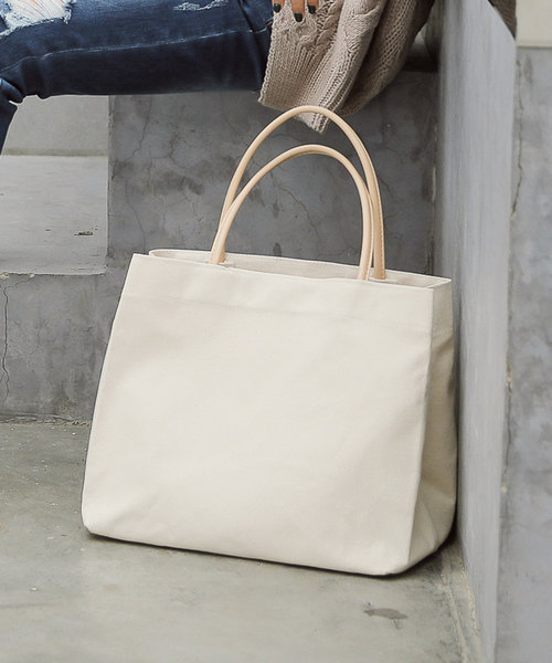 Ovovo オーヴォ の ナチュラルトートバッグ トートバッグ Wear