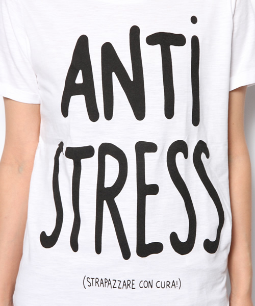 PLST（プラステ）の「Happiness is a 10＄ tee カットソー（Tシャツ/カットソー・レディース・ホワイト・SMALL）」の7枚目の写真