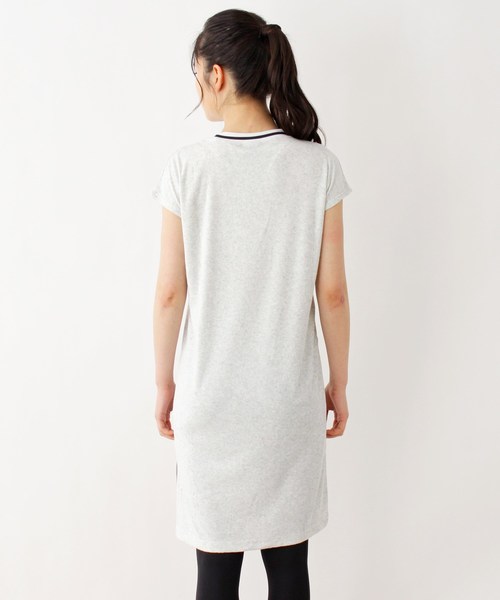 Champion(チャンピオン)の「【WEB限定】Champion パイル地ワンピース(ワンピース・レディース・オレンジ系その他5/ライトグレー系7/ネイビー系5・02/03)」の6枚目の写真