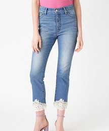 JILL STUART | ◆《JILL JEAN》レーシーデニムパンツ(その他パンツ)