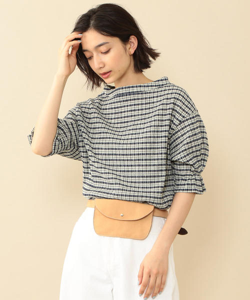 BEAUTY&YOUTH ビューティー　アンド　ユース　ブロックチェック　春夏 BEAUTY&YOUTH UNITED ARROWS（ビューティーアンドユース