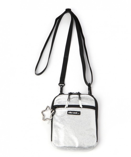 niko and...（ニコアンド）の「オリジナルウォレットミニショルダーバッグ（ショルダーバッグ・レディース・ブラック/キャメル/パープル/オレンジ/シルバー/ピンク/レオパード/ホワイト/パープル系その他・0）」の8枚目の写真