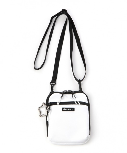 niko and...（ニコアンド）の「オリジナルウォレットミニショルダーバッグ（ショルダーバッグ・レディース・ブラック/キャメル/パープル/オレンジ/シルバー/ピンク/レオパード/ホワイト/パープル系その他・0）」の2枚目の写真