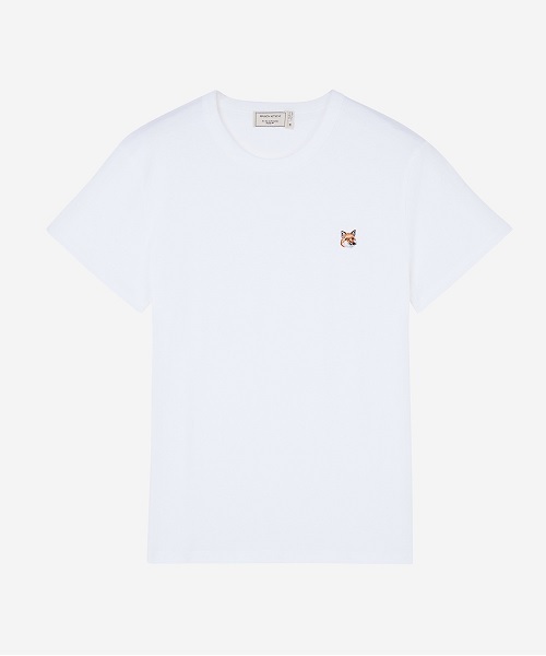 Maison Kitsune(メゾンキツネ)の「TEE-SHIRT FOX HEAD PATCH(Tシャツ/カットソー・メンズ・ブラック/ネイビー/ホワイト/グレー/ホワイト系その他/ネイビー系/ブラック系その他/グレー系その他/ベージュ/ライトイエロー系・M/S/XS/L/XL/XXL)」の2枚目の写真