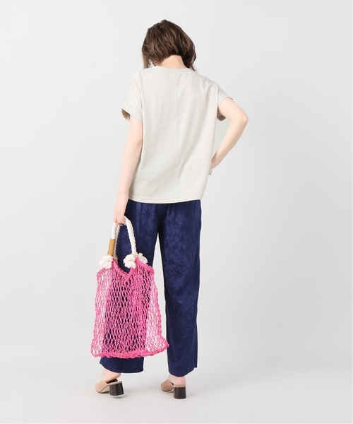 JOINT WORKS(ジョイントワークス)の「《追加》 FENOR ロゴT-シャツ(Tシャツ/カットソー・レディース・ホワイト/ブラウン/ベージュ・FREE)」の4枚目の写真