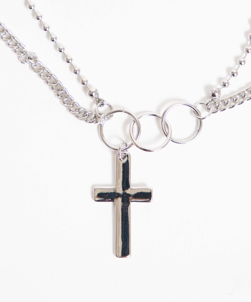 WEGO(ウィゴー)の「WEGO/クロスモチーフウォレットチェーン(ウォレットチェーン・メンズ・シルバー・FREE)」の4枚目の写真