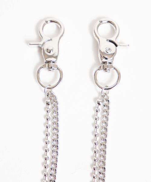 WEGO(ウィゴー)の「WEGO/クロスモチーフウォレットチェーン(ウォレットチェーン・メンズ・シルバー・FREE)」の5枚目の写真