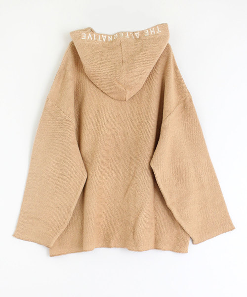 RNA（アールエヌエー）の「M1293 ループフェイスフーディー（パーカー・レディース・ブラック/オフホワイト/ベージュ・MEDIUM）」の22枚目の写真