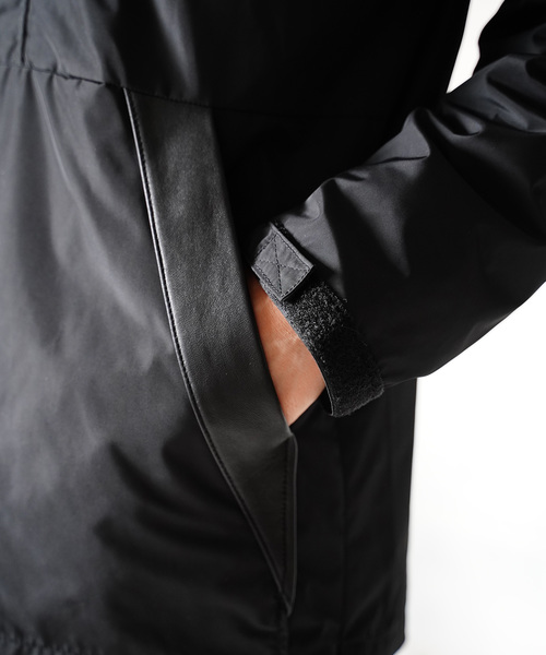 Pledge（プレッジ）の「【Pledge】Sheep leather アノラックパーカー 
