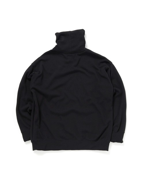 TonyTaizsun（トニータイズサン）の「TONY TaizSun TURTLENECK PULLOVER (トニータイズサン 別注タートルネックプルオーバー)(2colors)(Unisex)(タートルネック)（スウェット・メンズ・ブラック/ブラウン・L/M）」の4枚目の写真