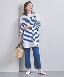 ORCIVAL | ＜ORCIVAL（オーチバル）＞ ビッグ ボーダー カットソー LONG 20ST†(Tシャツ/カットソー)