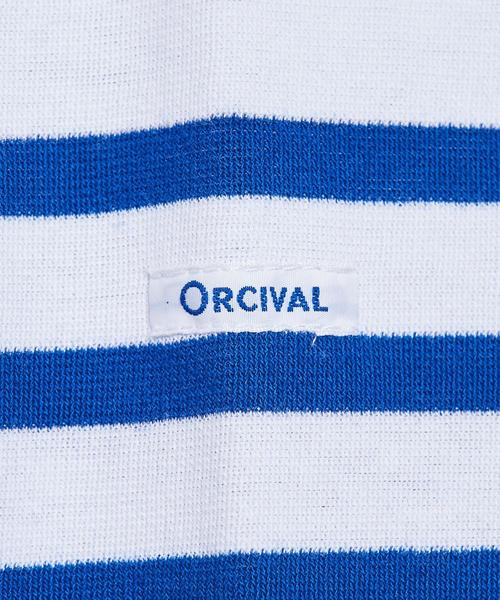 ORCIVAL(オーシバル)の「<ORCIVAL(オーチバル)> ビッグ ボーダー カットソー LONG 20ST†(Tシャツ/カットソー・レディース・ブラック/ベージュ/コバルトブルー・FREE)」の20枚目の写真