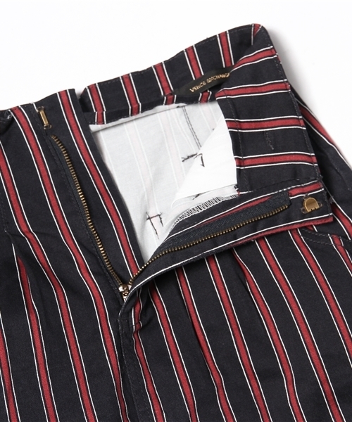 VENCEEXCHANGE（ヴァンスエクスチェンジ）の「ストライプハイウエストスカート（スカート・レディース・オフホワイト/ブルー・SMALL/MEDIUM）」の8枚目の写真