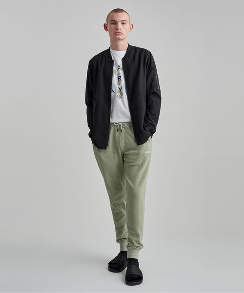 Saturdays NYC（サタデーズ ニューヨークシティ ）の「Ken Terry Sweatpant（その他パンツ・メンズ・ブラック/ライトグリーン・XL/XS/S/M/L）」の6枚目の写真