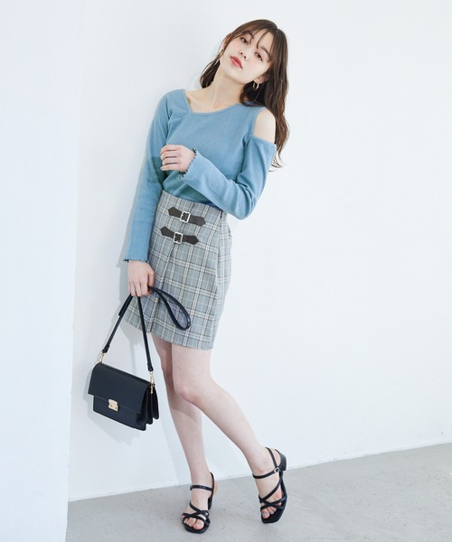 Heather（ヘザー）の「ハリヌキヘンケイカットプルオーバー　881800（Tシャツ/カットソー・レディース・ブラック/アイボリー/ブルー系その他・FREE）」の11枚目の写真