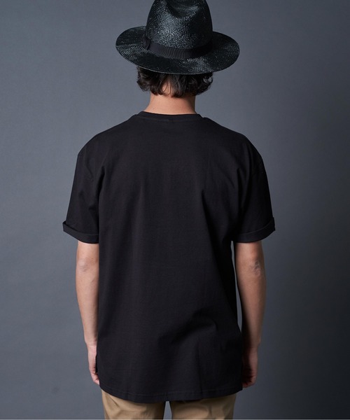 THE TWENTYSEVEN（ザ トゥエンティーセブン）の「The TWENTYSEVEN:COTTON C/N TEE コットンクルーネックTEE（Tシャツ/カットソー・メンズ・ベージュ/ホワイト/グレー/ブラック/ネイビー・L/XL/M）」の14枚目の写真