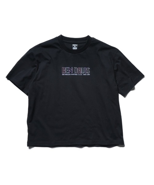 BEN DAVIS(ベンデイビス)の「《BEN DAVIS》embro TEE ladies(Tシャツ/カットソー・レディース・ホワイト/ブラック/ピンク・MEDIUM/LARGE)」の3枚目の写真