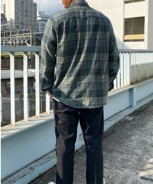 Hurley (ハーレー)の「HURLEY/ハーレー チェック柄 カラーシャツ CU1010(シャツ/ブラウス・メンズ・グレー/グリーン/グレー系その他/マルチ/ブルー系その他/ブラウン・M/L)」の14枚目の写真
