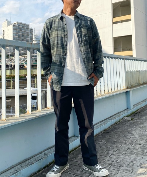 Hurley (ハーレー)の「HURLEY/ハーレー チェック柄 カラーシャツ CU1010(シャツ/ブラウス・メンズ・グレー/グリーン/グレー系その他/マルチ/ブルー系その他/ブラウン・M/L)」の16枚目の写真
