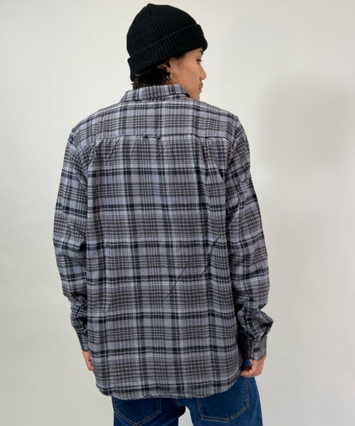 Hurley (ハーレー)の「HURLEY/ハーレー チェック柄 カラーシャツ CU1010(シャツ/ブラウス・メンズ・グレー/グリーン/グレー系その他/マルチ/ブルー系その他/ブラウン・M/L)」の21枚目の写真