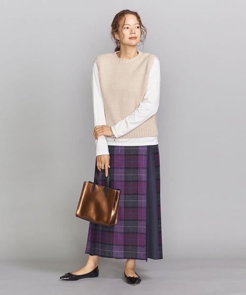 ユナイテッドアローズ 3WAY ニットセット リブニット　ベスト ユナイテッドアローズ 3WAY ニットセット リブニット ベスト