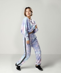 STIR PANTS/ロキシー ボトムス スウェットパンツ ジョガーパンツ サイドライン タイダイ