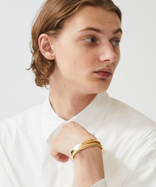 FACTOTUM（ファクトタム）の「【FACTOTUM】STUDIOUS別注 BRACELET/08121001（ブレスレット・メンズ・シルバー/ゴールド・FREE）」の7枚目の写真