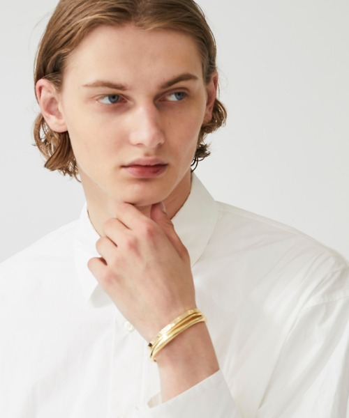 FACTOTUM（ファクトタム）の「【FACTOTUM】STUDIOUS別注 BRACELET/08121001（ブレスレット・メンズ・シルバー/ゴールド・FREE）」の6枚目の写真