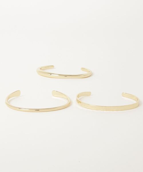 FACTOTUM（ファクトタム）の「【FACTOTUM】STUDIOUS別注 BRACELET/08121001（ブレスレット・メンズ・シルバー/ゴールド・FREE）」の4枚目の写真