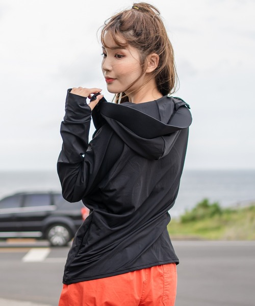 セール】【UVカット率 99%以上】レディース サムホール付き