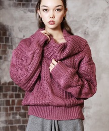 ARCANUM DESIGN | タートルケーブルニット(ニット/セーター)