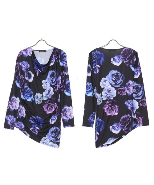 CIVARIZE（シヴァーライズ）の「『CIVARIZE』フラワー総柄ドレープ