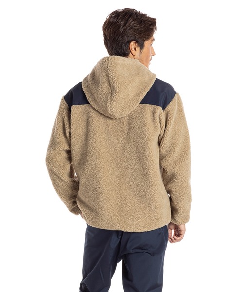 Quiksilver(クイックシルバー)の「CLASSIC BOA PARKA/クイックシルバー ボア パーカー ジップアップ(スウェット・メンズ・ブルー系その他/ネイビー/ベージュ/ブラウン・LARGE/MEDIUM/X-LARGE/SMALL)」の6枚目の写真