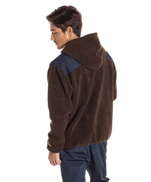 Quiksilver(クイックシルバー)の「CLASSIC BOA PARKA/クイックシルバー ボア パーカー ジップアップ(スウェット・メンズ・ブルー系その他/ネイビー/ベージュ/ブラウン・LARGE/MEDIUM/X-LARGE/SMALL)」の5枚目の写真