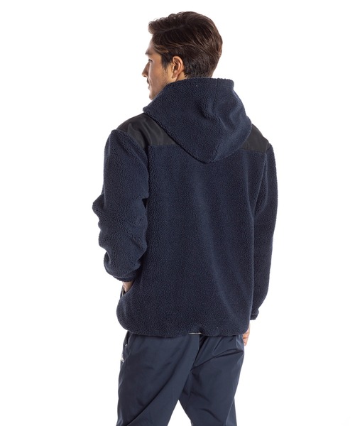 Quiksilver(クイックシルバー)の「CLASSIC BOA PARKA/クイックシルバー ボア パーカー ジップアップ(スウェット・メンズ・ブルー系その他/ネイビー/ベージュ/ブラウン・LARGE/MEDIUM/X-LARGE/SMALL)」の7枚目の写真