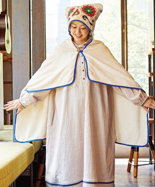 セール チャイハネ カラベラポンチョブランケット その他ルームウェア チャイハネ チャイハネ のファッション通販 Zozotown