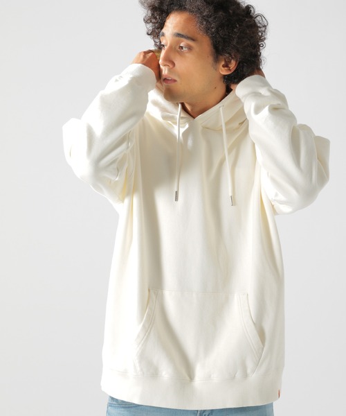 BAYFLOW（ベイフロー）の「WEB限定 BIGスウェットパーカー L/S（パーカー・メンズ・ホワイト/ピンク/ブルー/アイボリー/チャコール/ライトグリーン・MEDIUM/LARGE）」の19枚目の写真