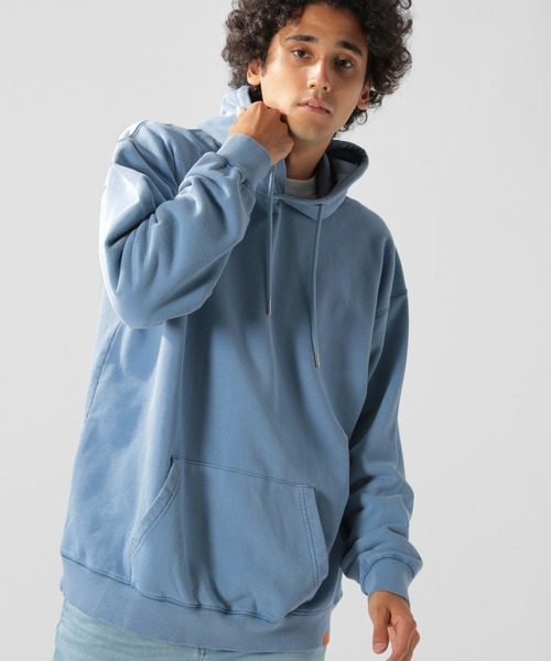 BAYFLOW（ベイフロー）の「WEB限定 BIGスウェットパーカー L/S（パーカー・メンズ・ホワイト/ピンク/ブルー/アイボリー/チャコール/ライトグリーン・MEDIUM/LARGE）」の10枚目の写真