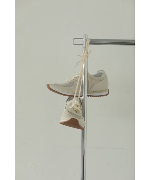 TODAYFUL（トゥデイフル）の「レザーxメッシュスニーカー（Leather x