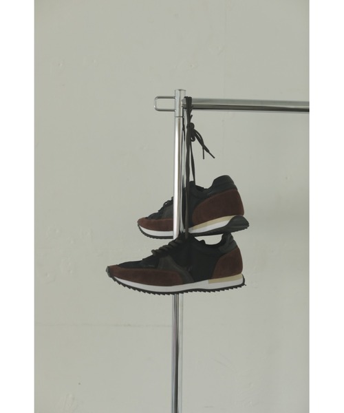 TODAYFUL(トゥデイフル)の「レザーxメッシュスニーカー(Leather x Mesh Sneakers)(スニーカー・レディース・アイボリー/ブラック・38/37/36)」の11枚目の写真