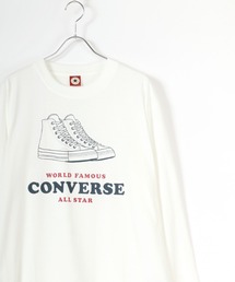 CONVERSE | ≪2021SPRING≫ CONVERSE/コンバース シューズロゴプリント ロンT/長袖/大きいサイズ(Tシャツ/カットソー)