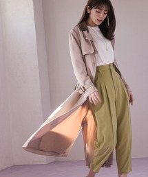 Andemiu | レザーキリカエトレンチコート929570(トレンチコート)