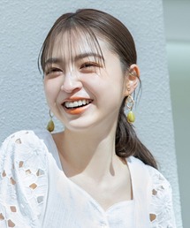 マーブルドロップイヤリング