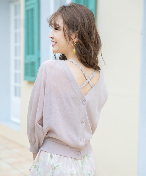 WILLSELECTION(ウィルセレクション)の「マーブルドロップイヤリング(イヤリング・レディース・カーキ/アイボリー・FREE)」の18枚目の写真