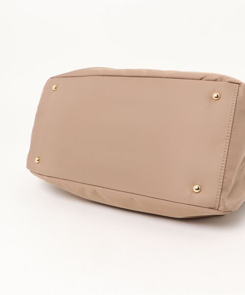 MONICA（モニカ）の「ナイロン2WAYトートバッグ Mサイズ（トートバッグ・レディース・ブラック/ネイビー/ベージュ/ピンク/カーキ・FREE）」の6枚目の写真