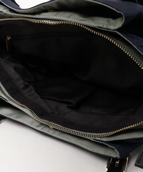 MONICA（モニカ）の「ナイロン2WAYトートバッグ Mサイズ（トートバッグ・レディース・ブラック/ネイビー/ベージュ/ピンク/カーキ・FREE）」の10枚目の写真