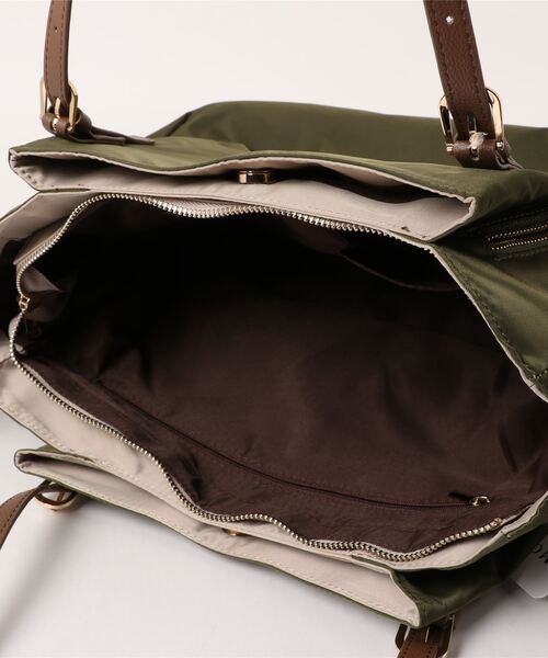 MONICA（モニカ）の「ナイロン2WAYトートバッグ Mサイズ（トートバッグ・レディース・ブラック/ネイビー/ベージュ/ピンク/カーキ・FREE）」の14枚目の写真