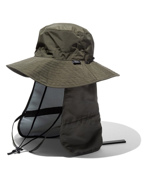 KiU(キウ)の「紫外線防止 ウォーターリペレント サンシェード付き UVハット(ハット・レディース・ブラック/ベージュ/カーキ・FREE)」の19枚目の写真